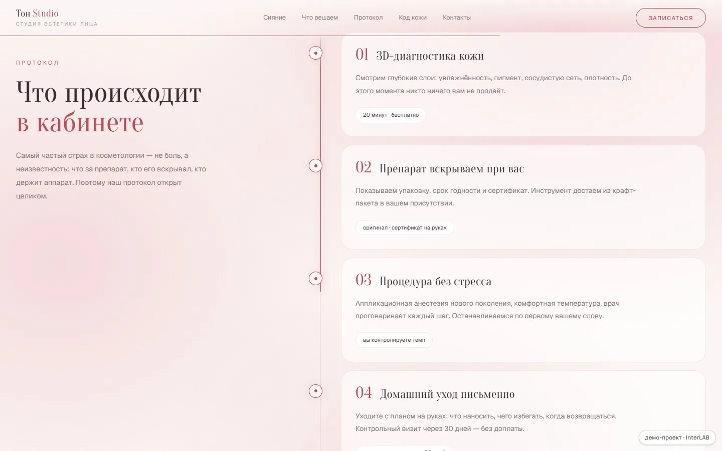 An open treatment protocol